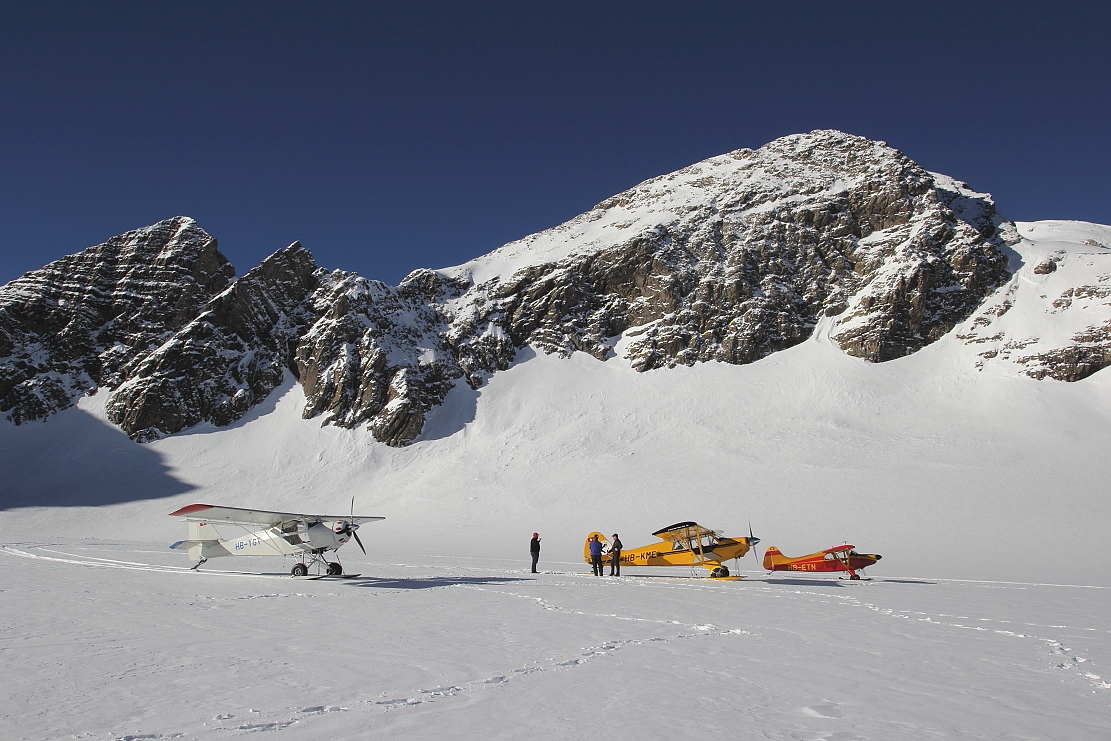 Vor dem Abflug - Hüfi Gletscher - vom 30.11.2016