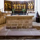 Vor dem Altar, Klosterkirche St. Vitus Drübeck