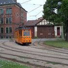 Vor dem alten Depot.