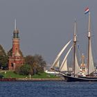 vor dem alten Leuchtturm 