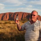 Vor dem Ayers Rock (Uluru) auf den Spuren von Ludwig Leichhardt