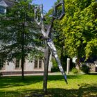 Vor dem Deutschen Klingenmuseum