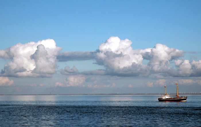 Vor dem Einlaufen in den Hafen von List