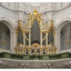 Vor dem Feuersturm gerettet - die Silbermann-Orgel  in der Hofkirche