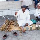 Vor dem Fischmarkt in Barka (Oman)