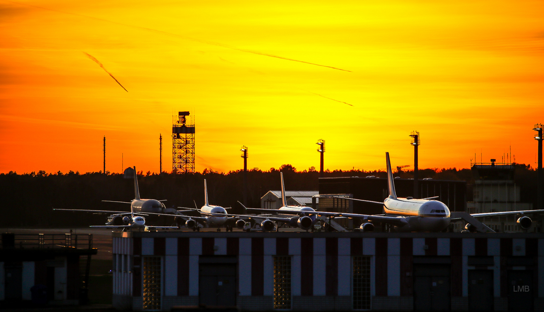 Vor dem Flug in die USA