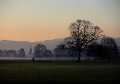 "Vor dem Frühstück", Aßlinger Filzen, 03.04.2011