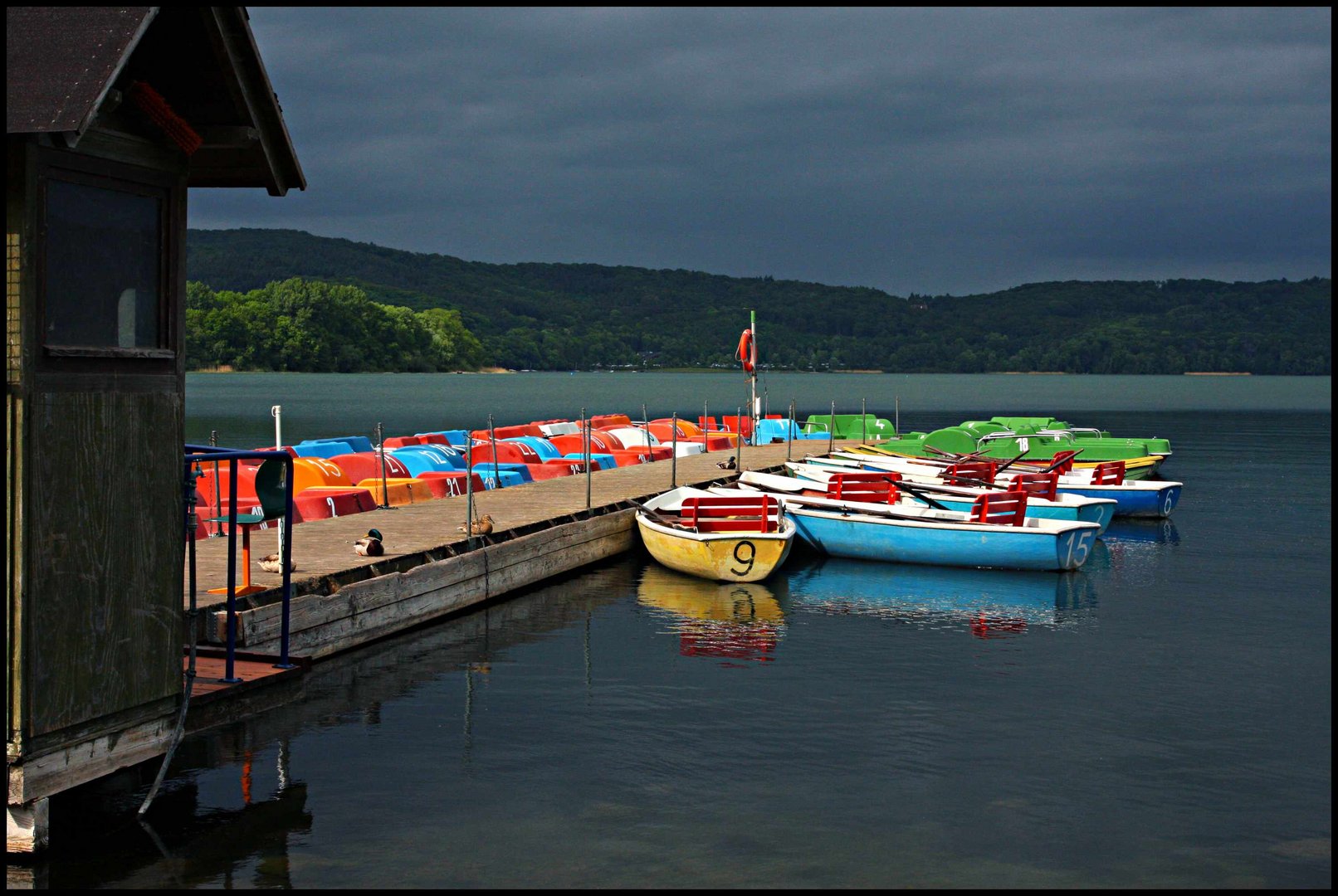 vor dem Gewitter