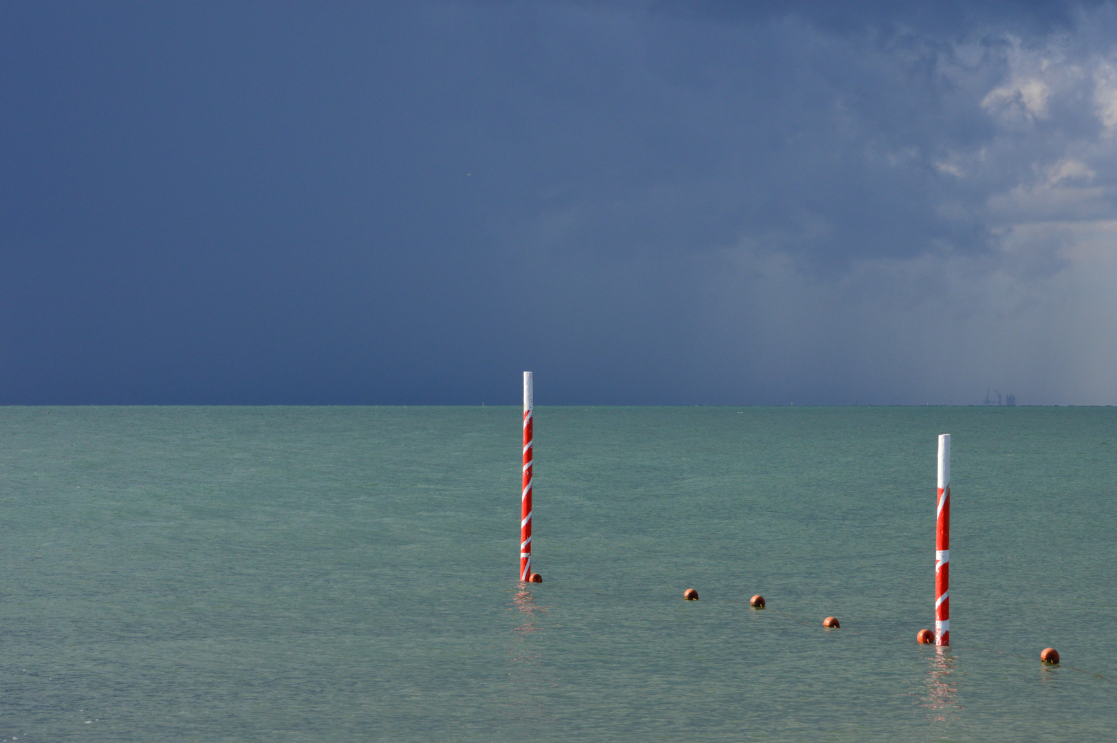 vor dem Gewitter