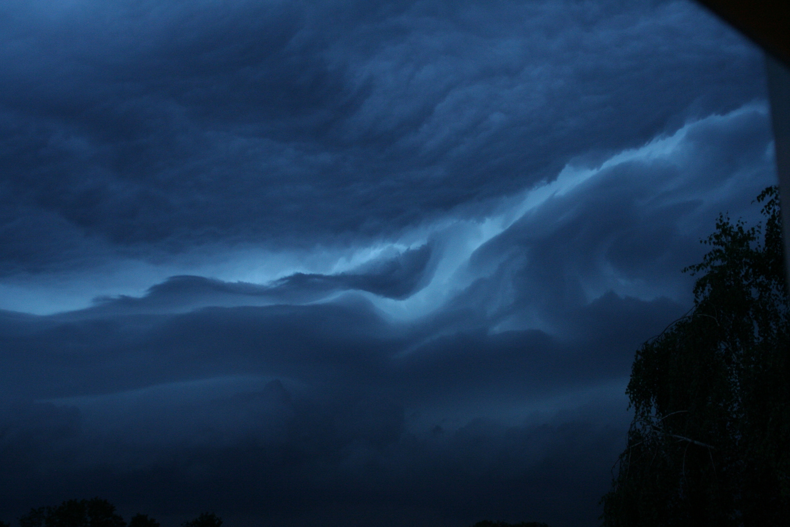 VOR dem Gewitter