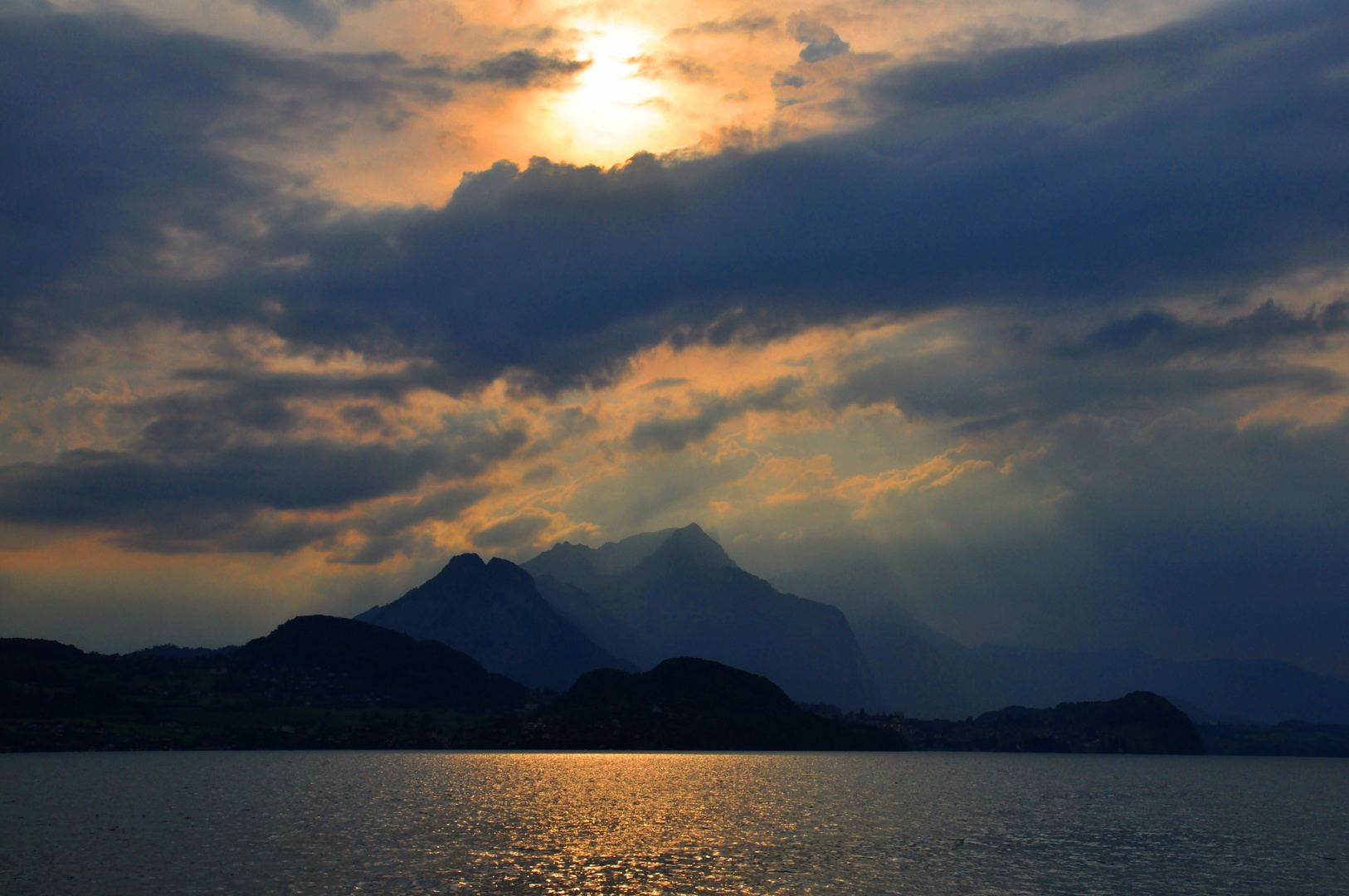 Vor dem Gewitter