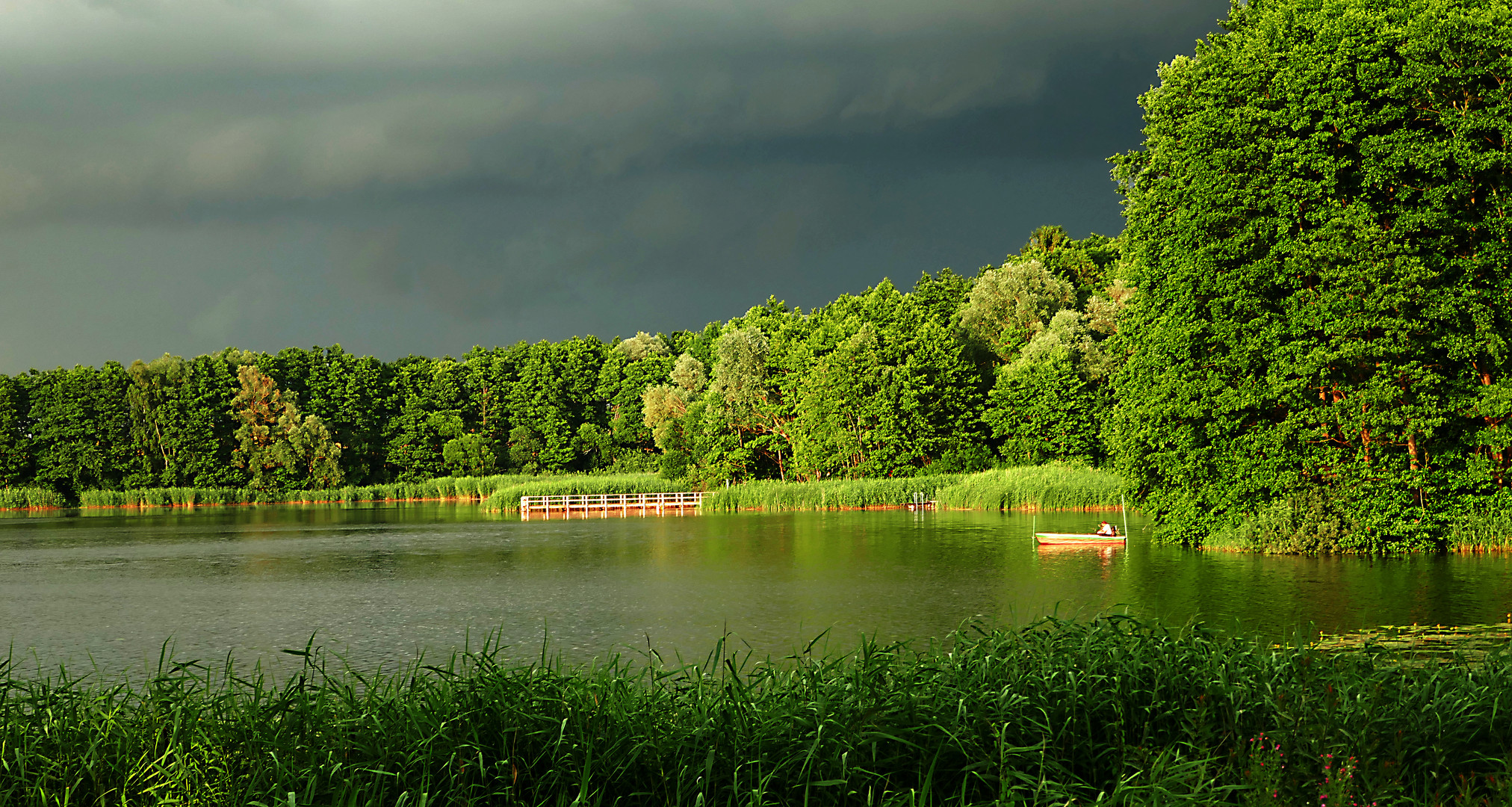 Vor dem Gewitter