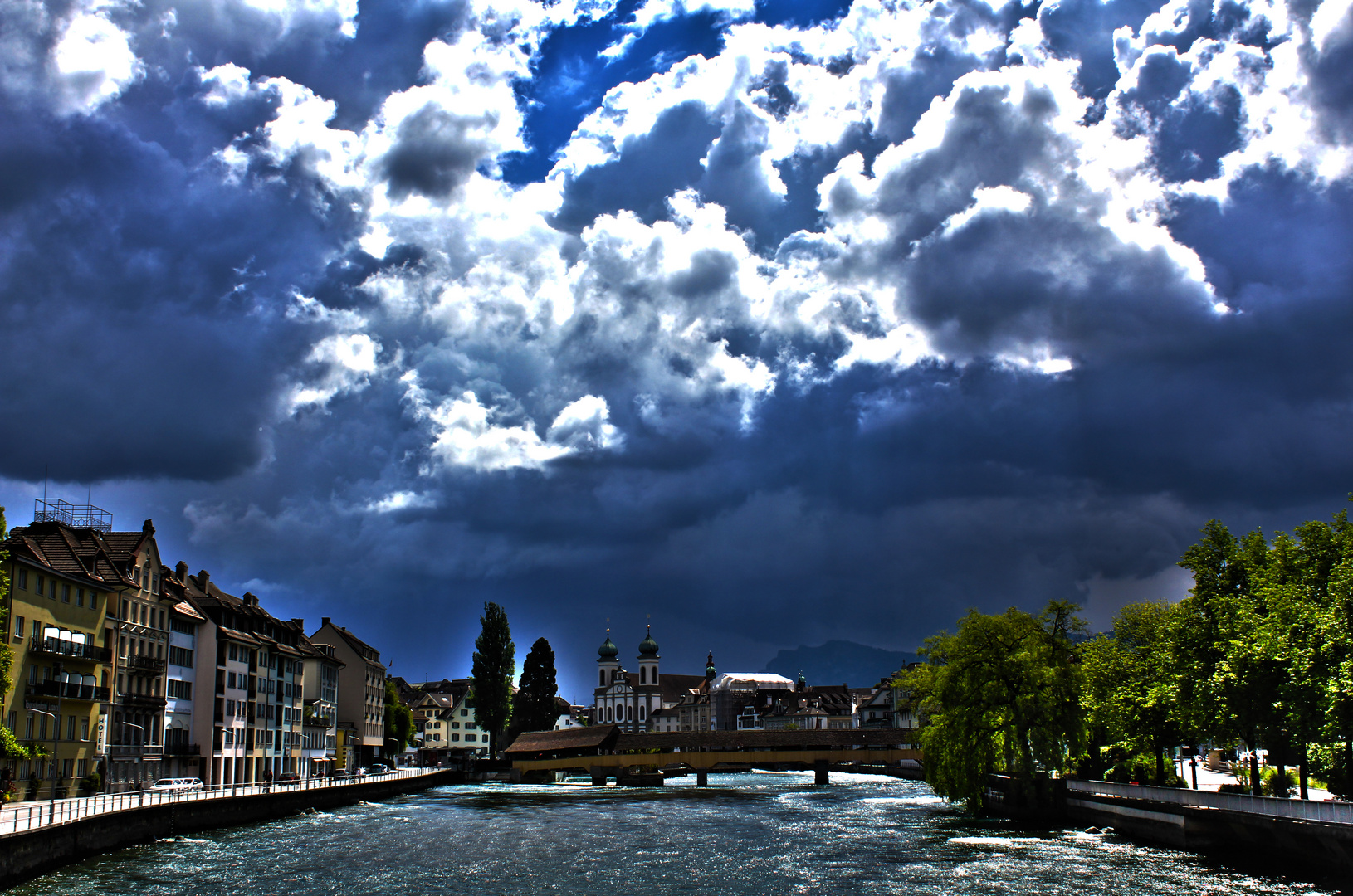 Vor dem Gewitter