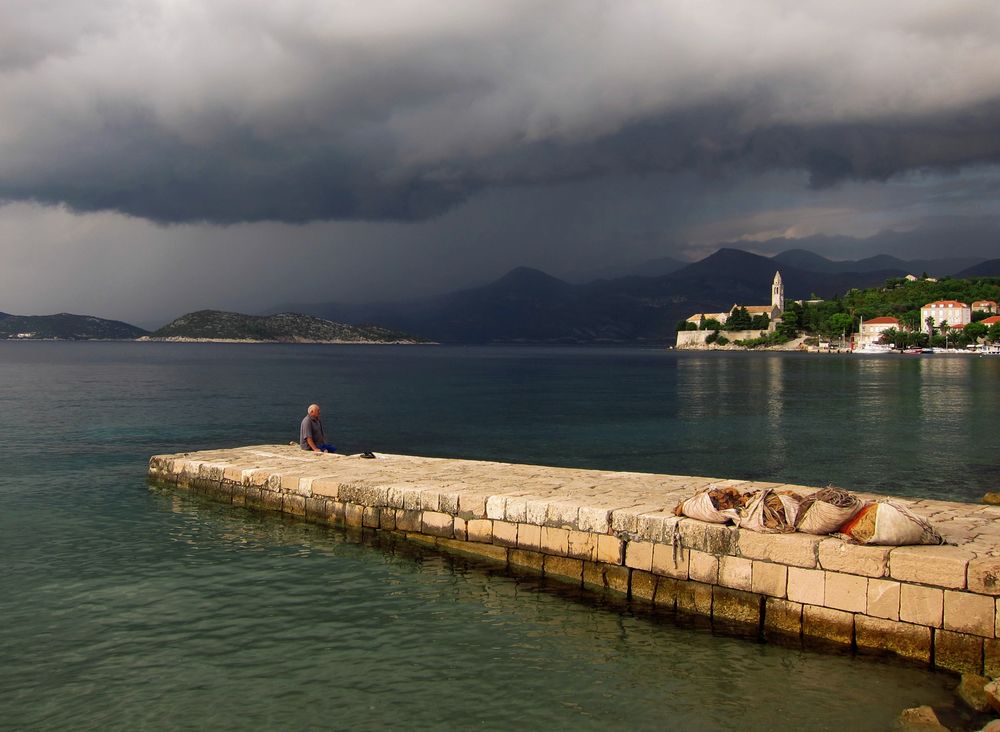 Vor dem Gewitter