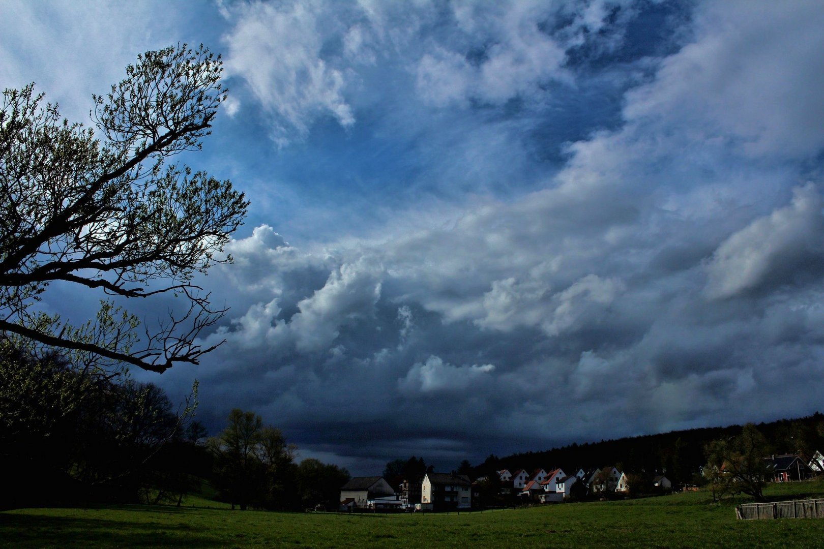 Vor dem Gewitter