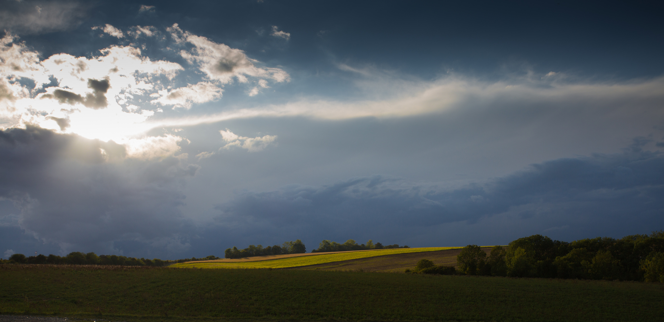 ...vor dem Gewitter