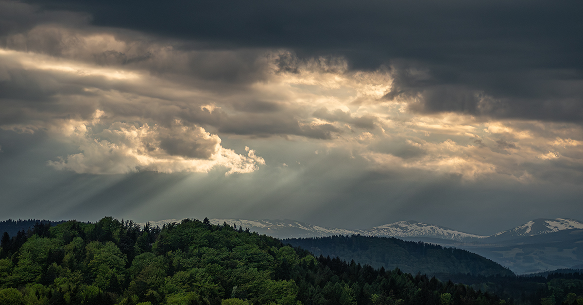 Vor dem Gewitter