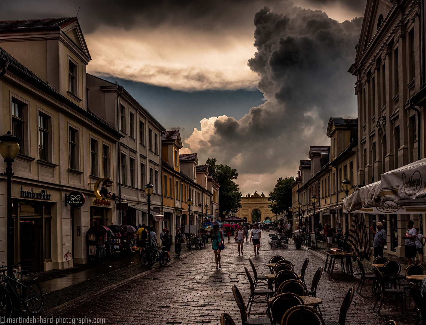 Vor dem Gewitter