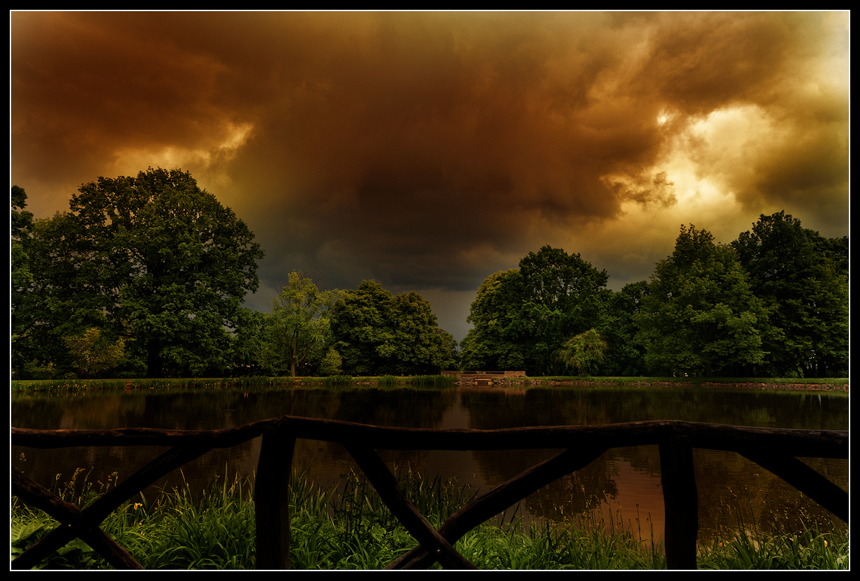 Vor dem Gewitter