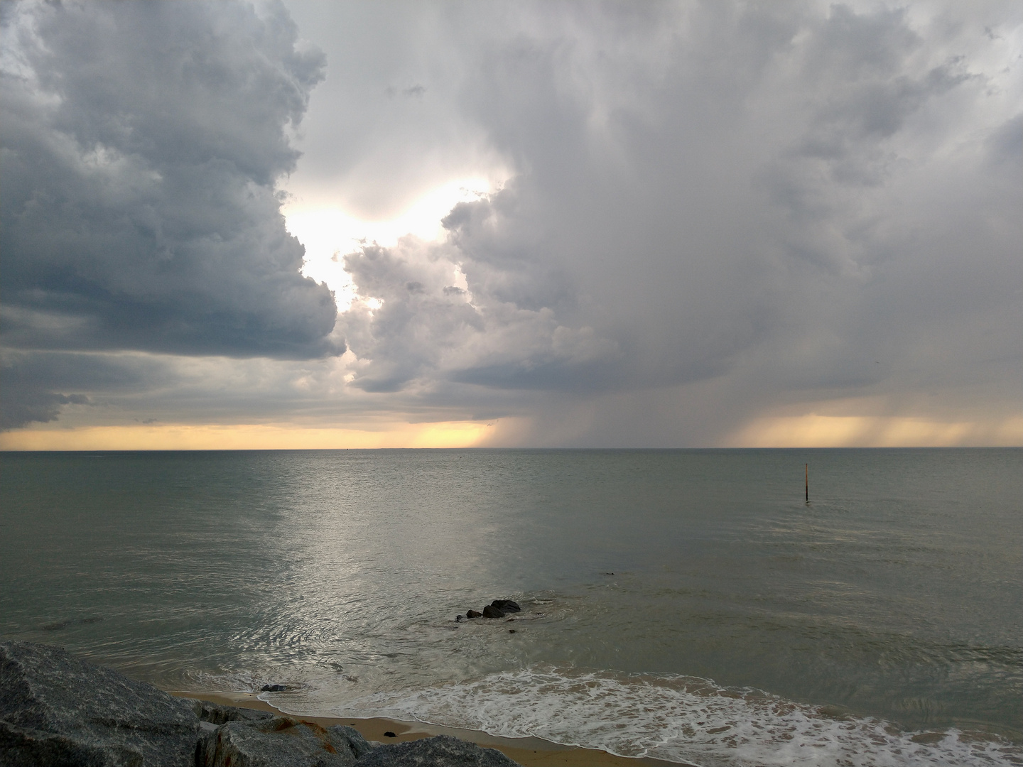 Vor dem Gewitter