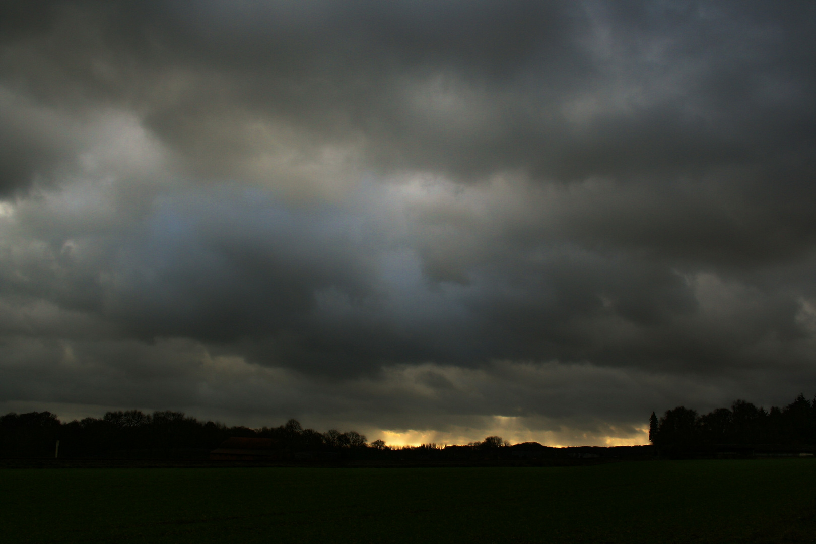 Vor dem Gewitter