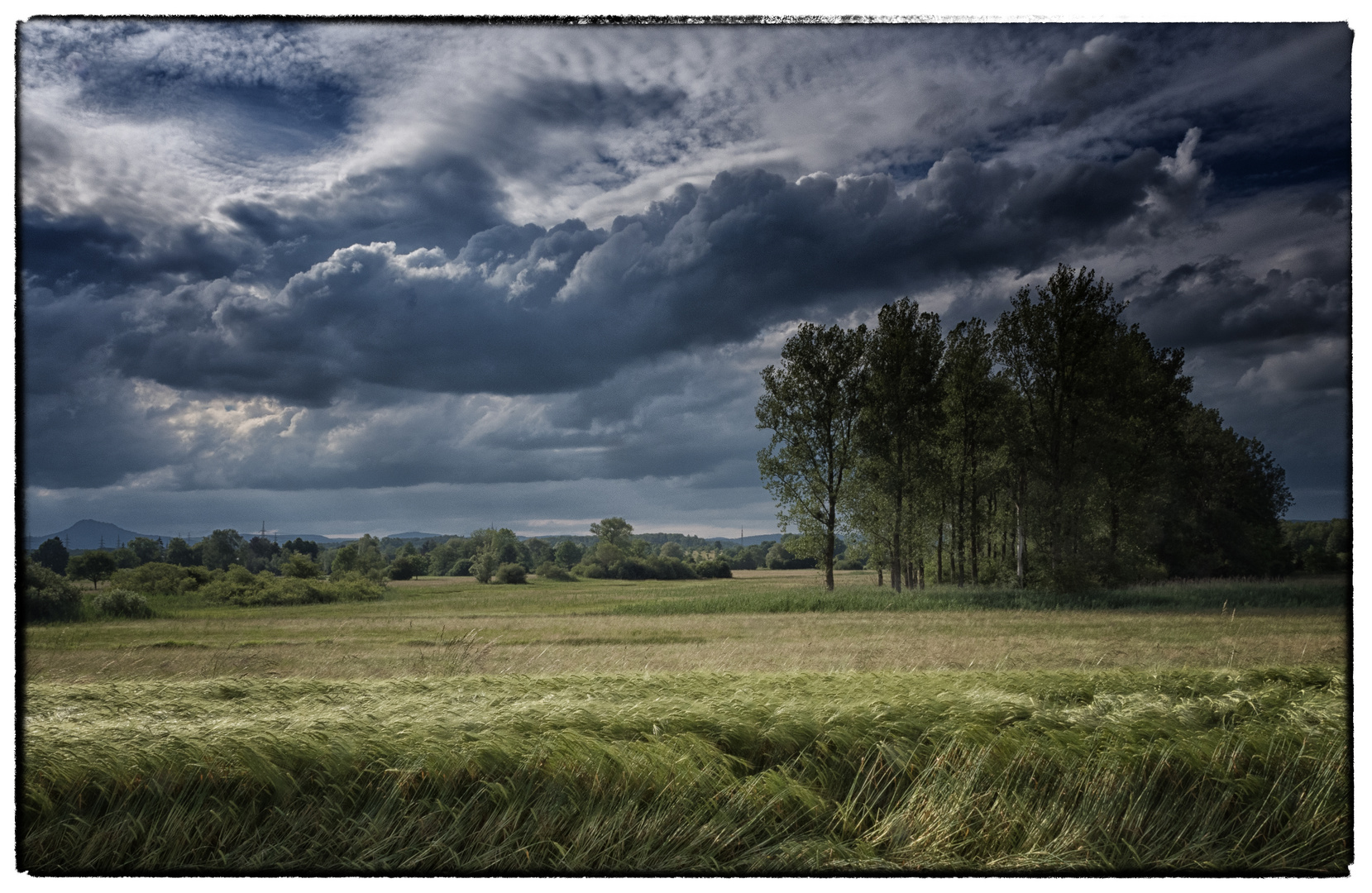 vor dem Gewitter