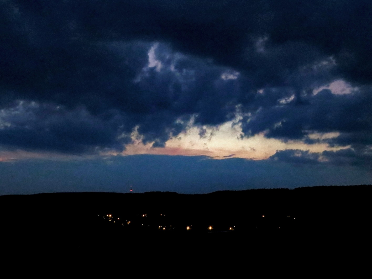 Vor dem Gewitter