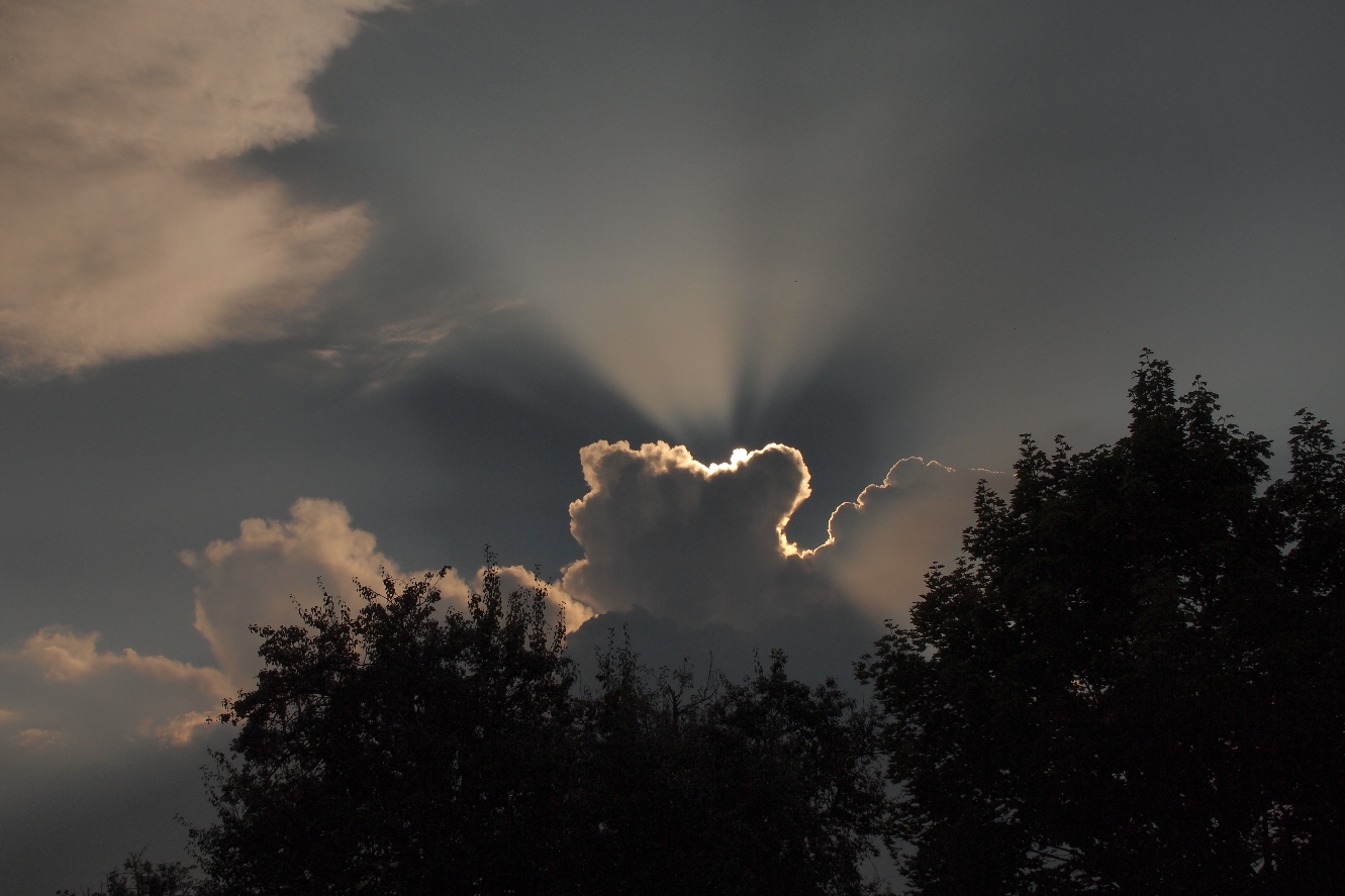 Vor dem Gewitter