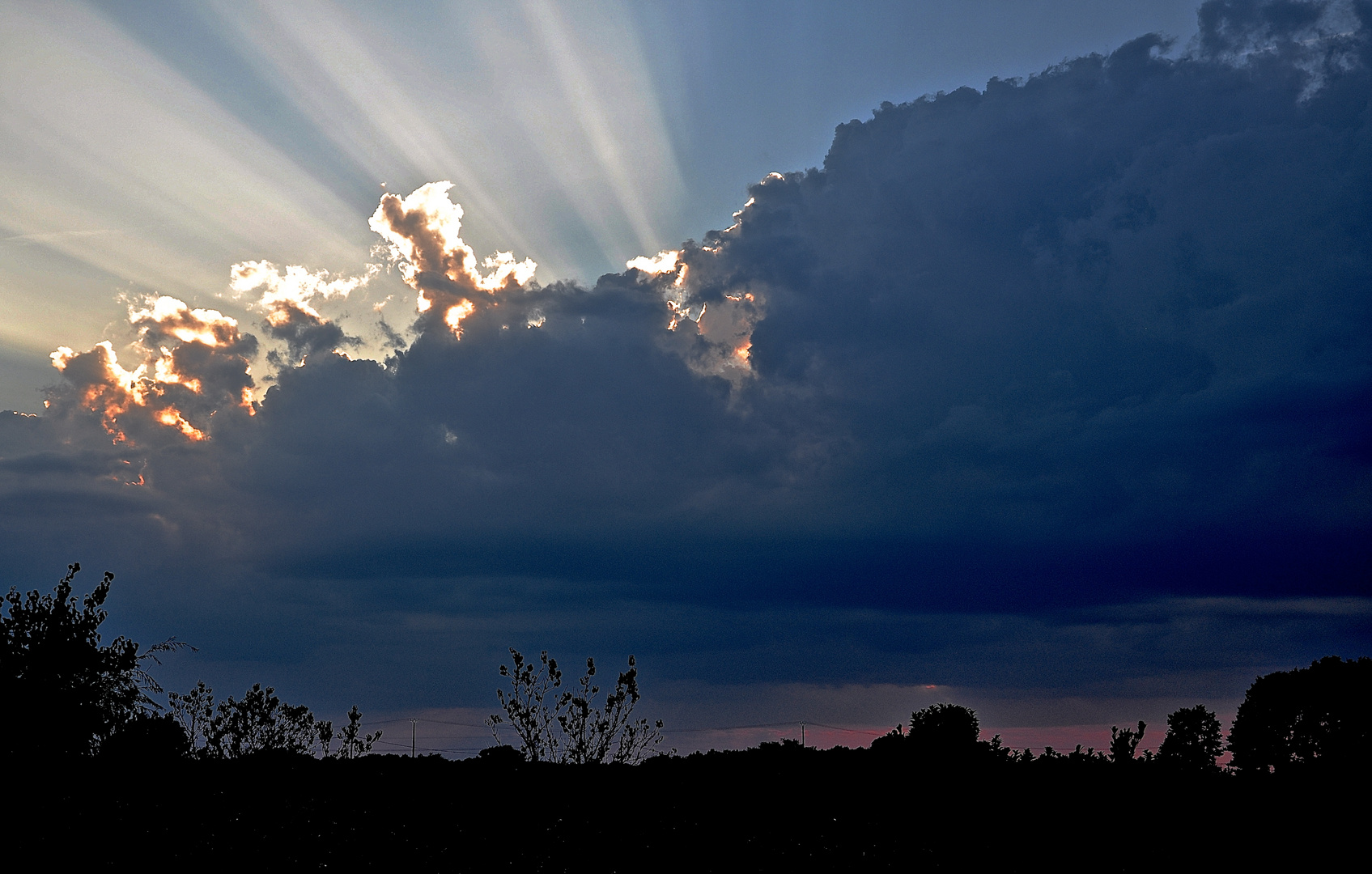 Vor dem Gewitter