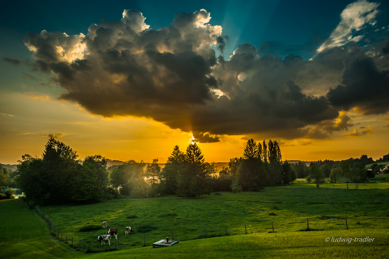 Vor dem Gewitter