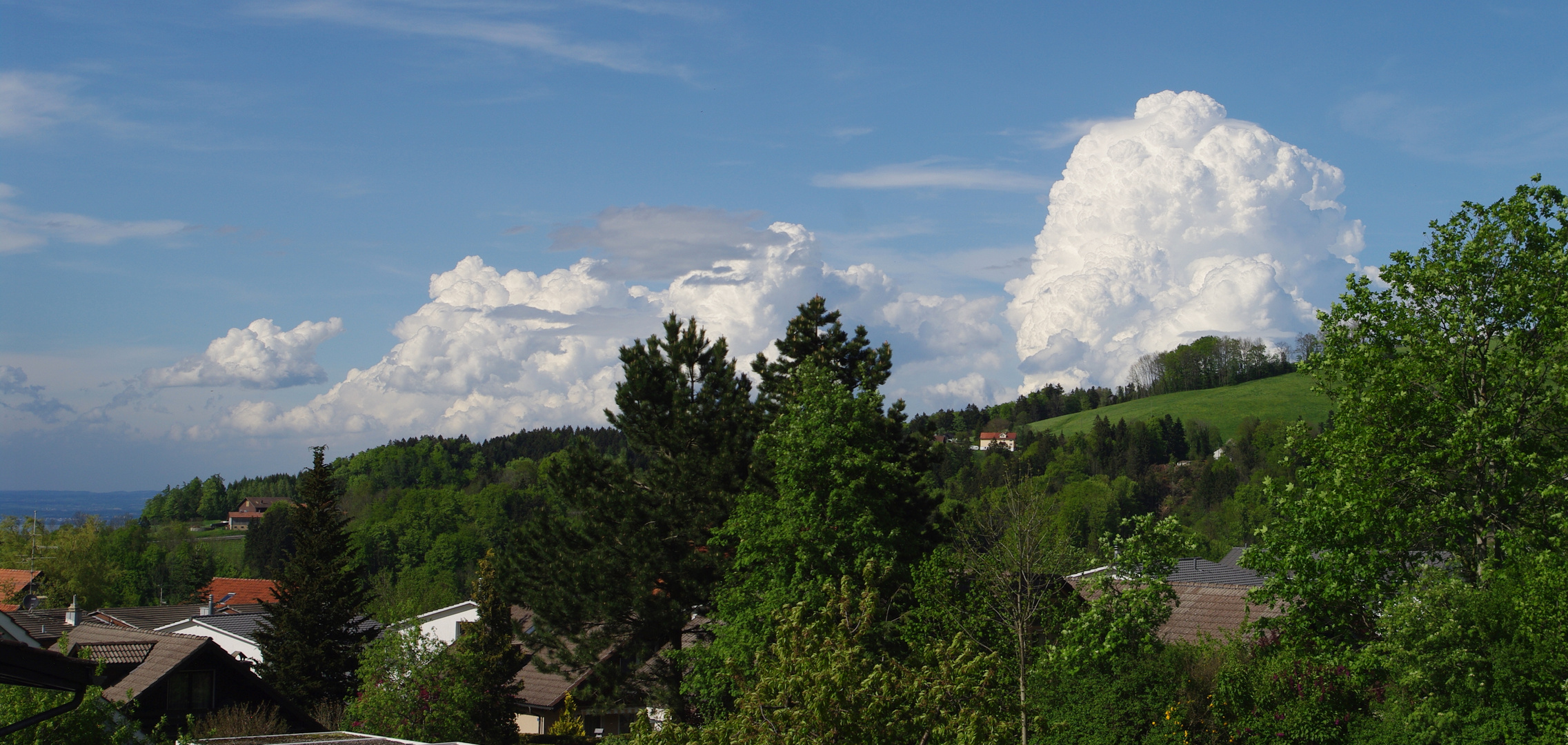 vor dem Gewitter