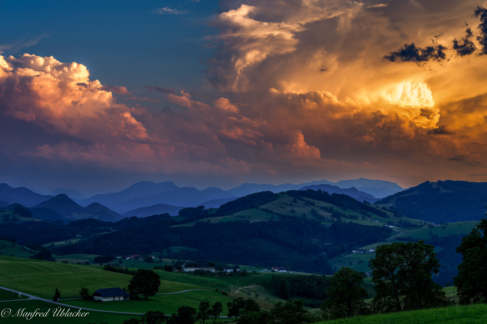 Vor dem Gewitter ...