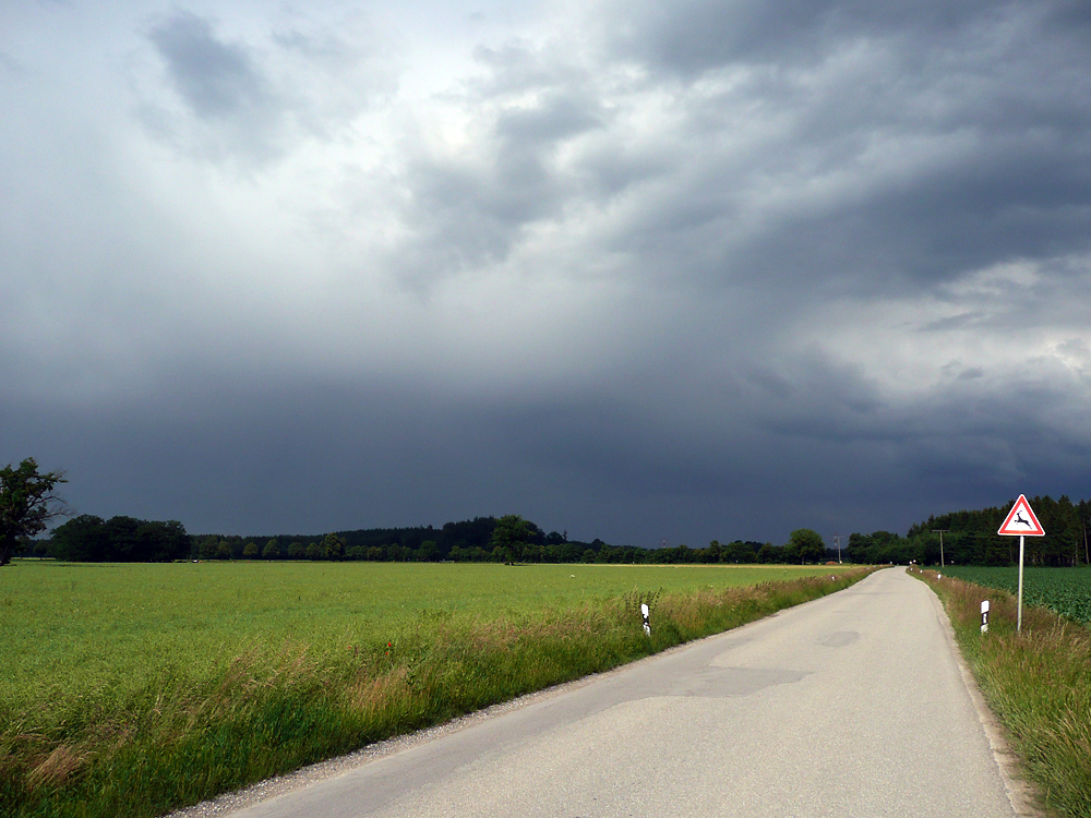 Vor dem Gewitter