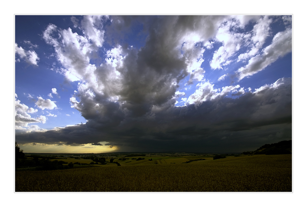 Vor dem Gewitter