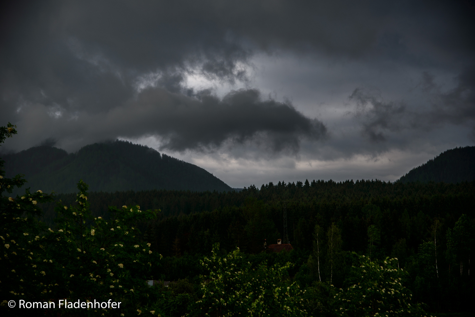 Vor dem Gewitter