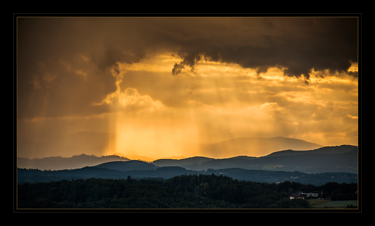 Vor dem Gewitter