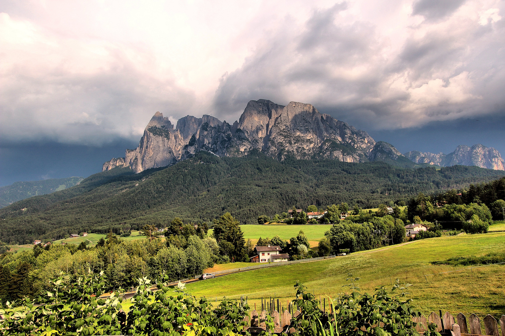 Vor dem Gewitter - avant l'orage