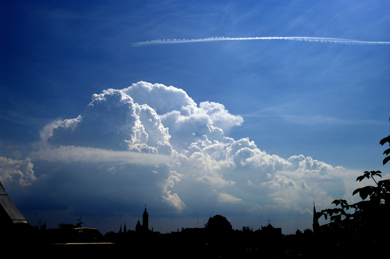 vor dem Gewitter