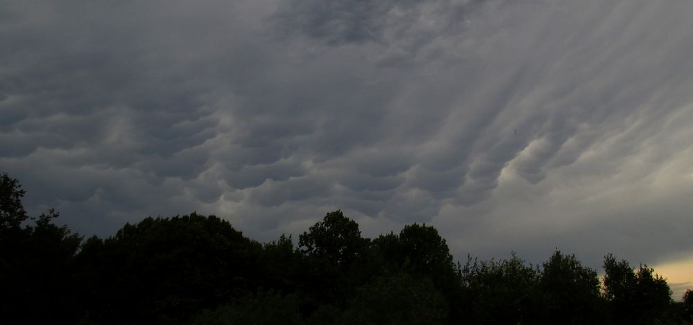 vor dem Gewitter