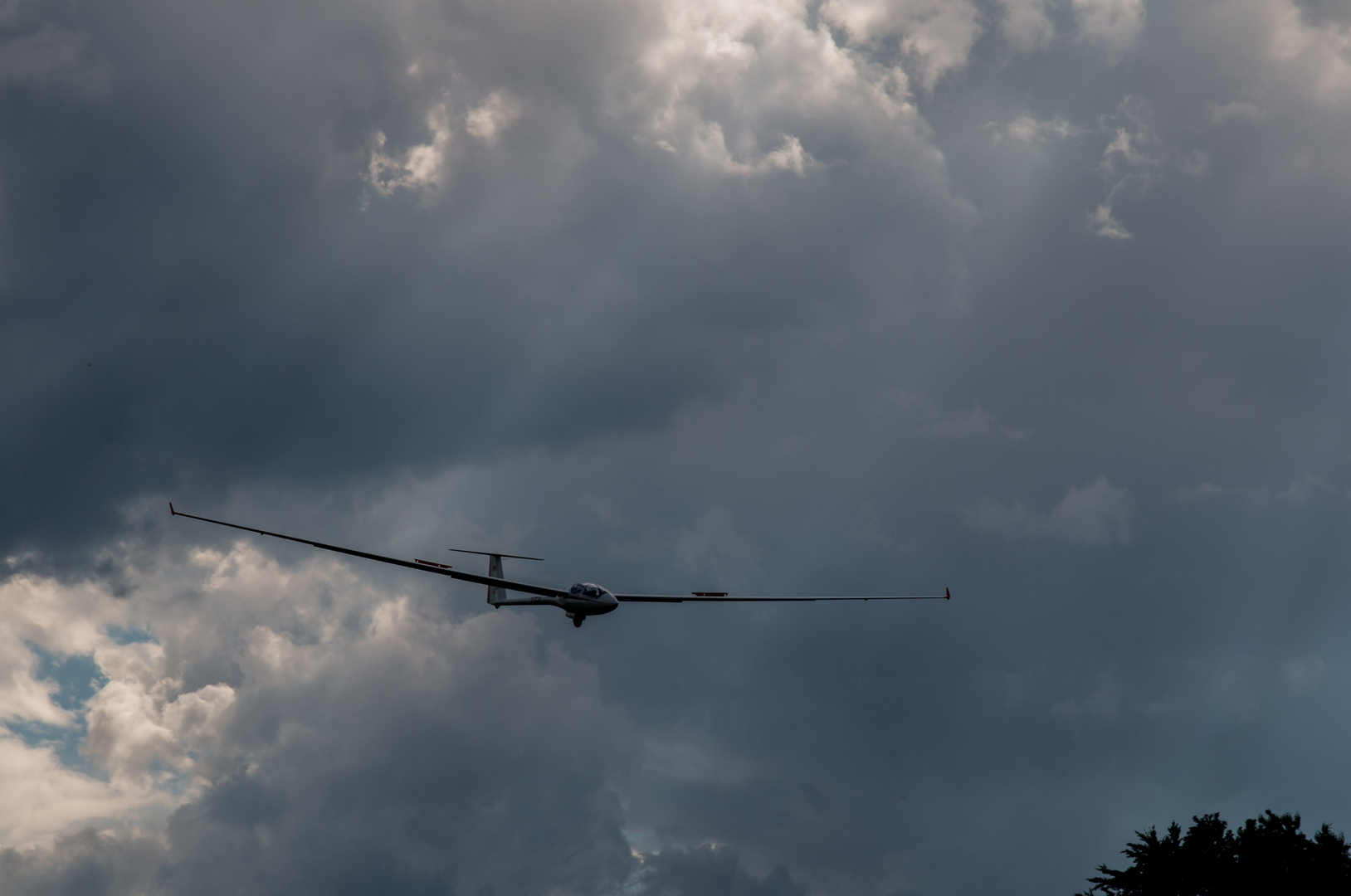 Vor dem Gewitter