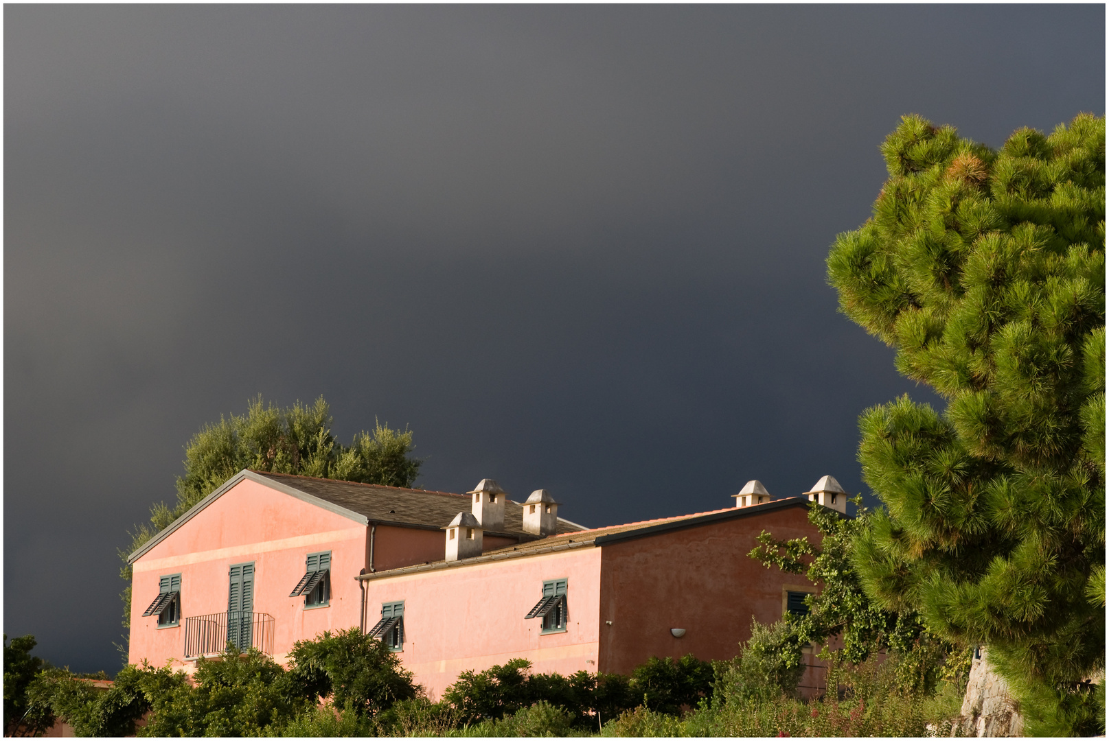 vor dem Gewitter