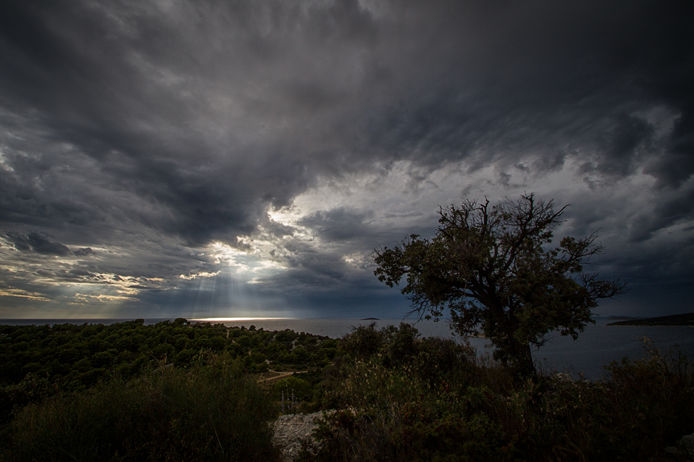 Vor dem Gewitter...