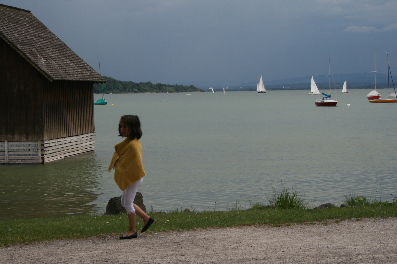 vor dem Gewitter