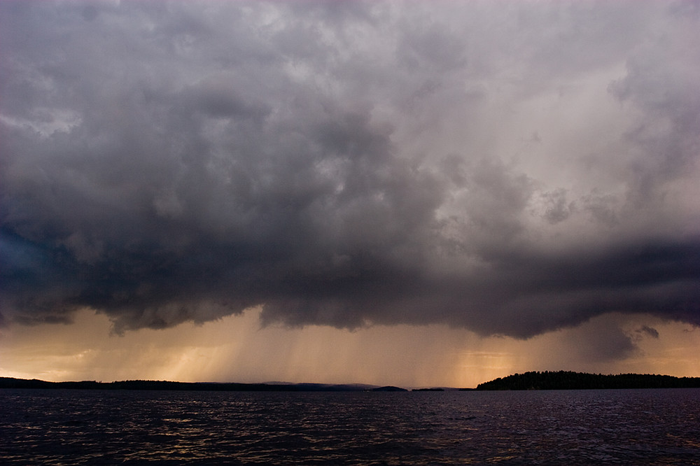 vor dem Gewitter