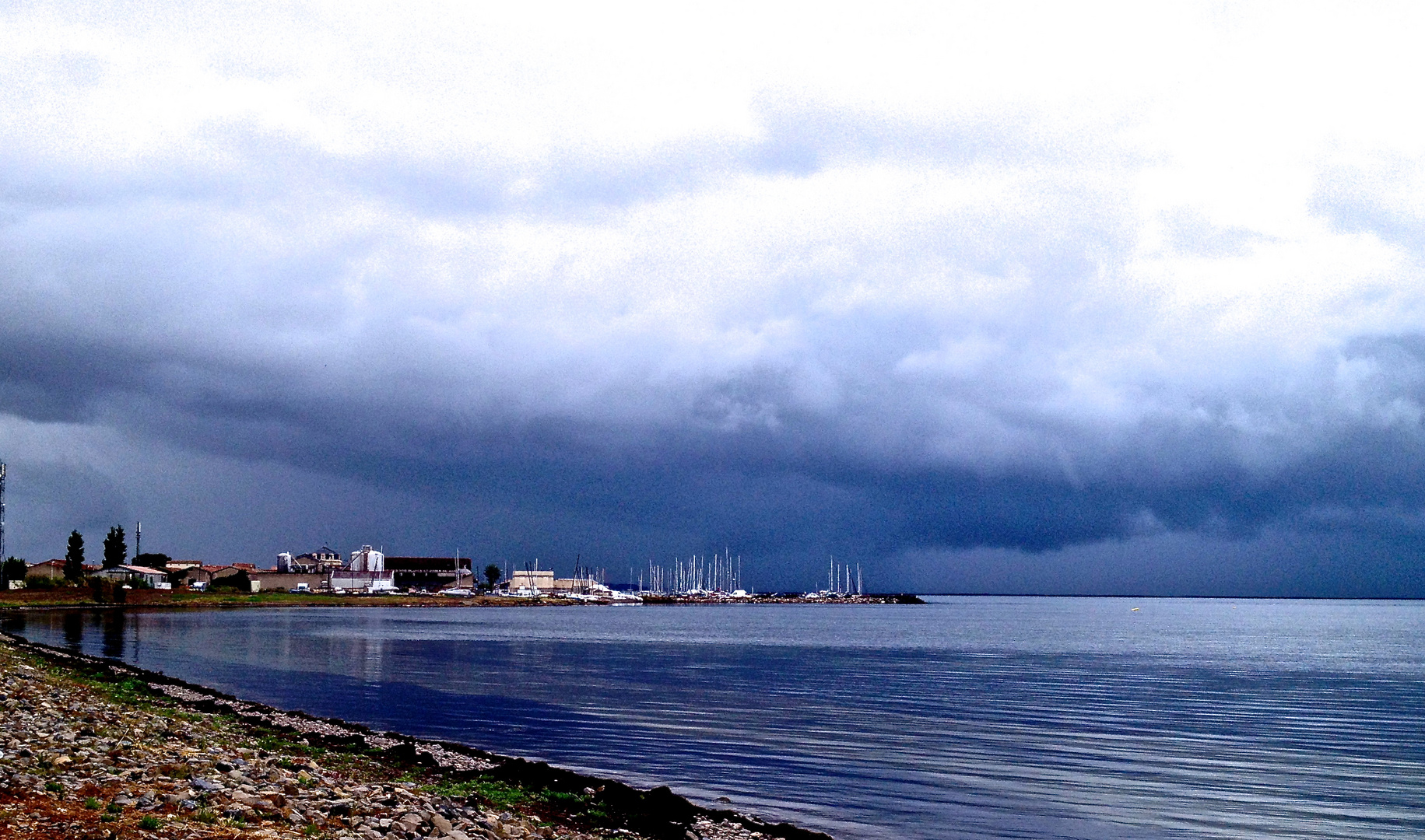 Vor dem Gewitter