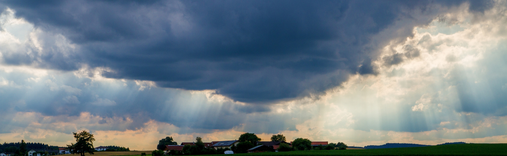 vor dem Gewitter