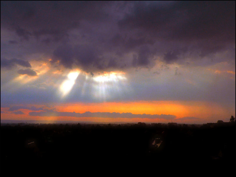 Vor dem Gewitter