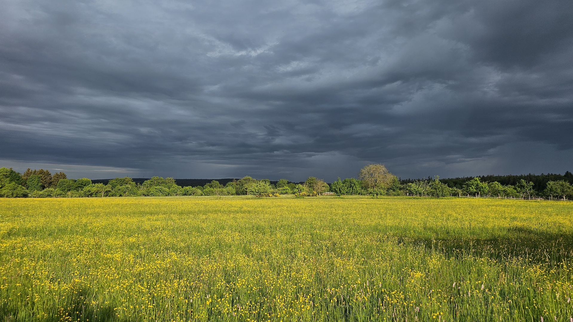 Vor dem Gewitter 