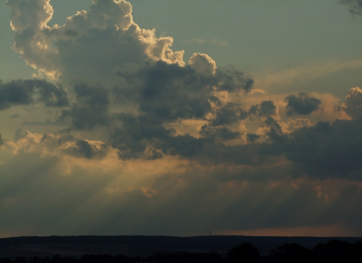 Vor dem Gewitter