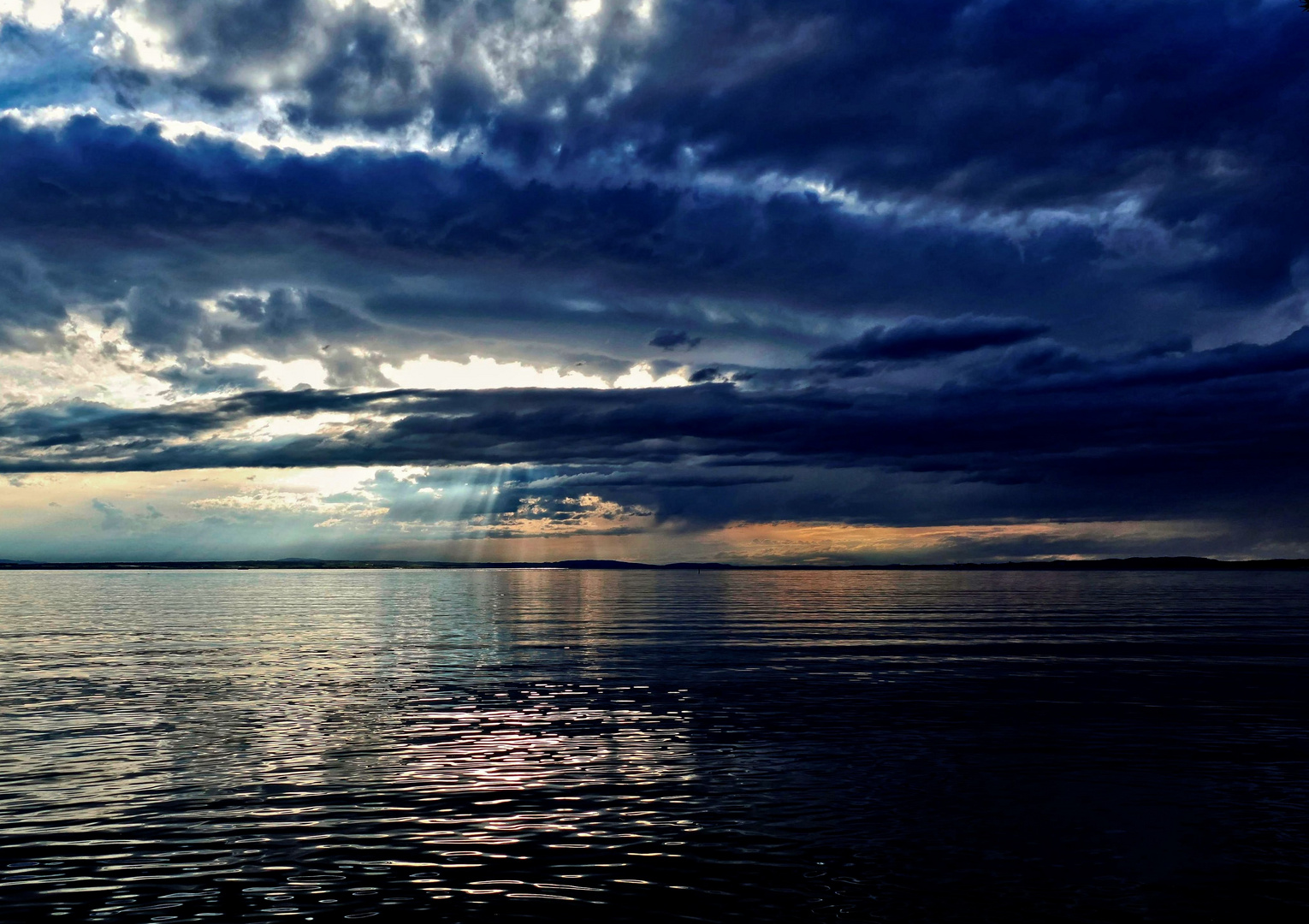 Vor dem Gewitter